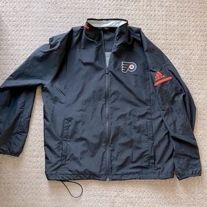 Philadelphia Flyers Men’s XL Full-Zip Lightweight Adidas Jacket